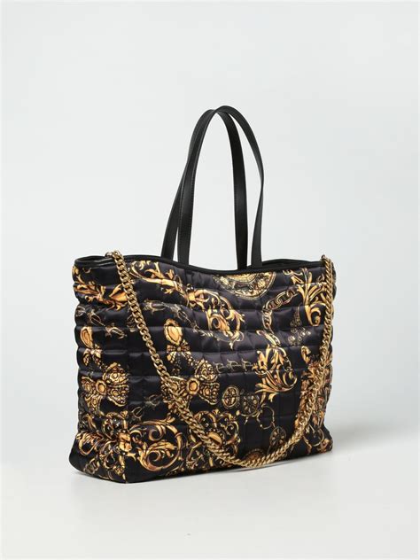 versace jeans tassel handbag|versace jeans couture tote bag.